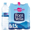 6 x Font Vella Aqua mineral natural 1,5L - Drink Savior